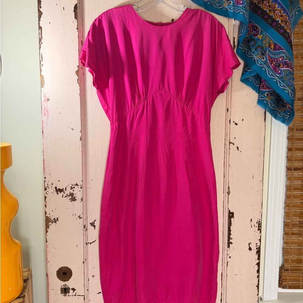 Vintage Hot Pink 80’s Party Dress